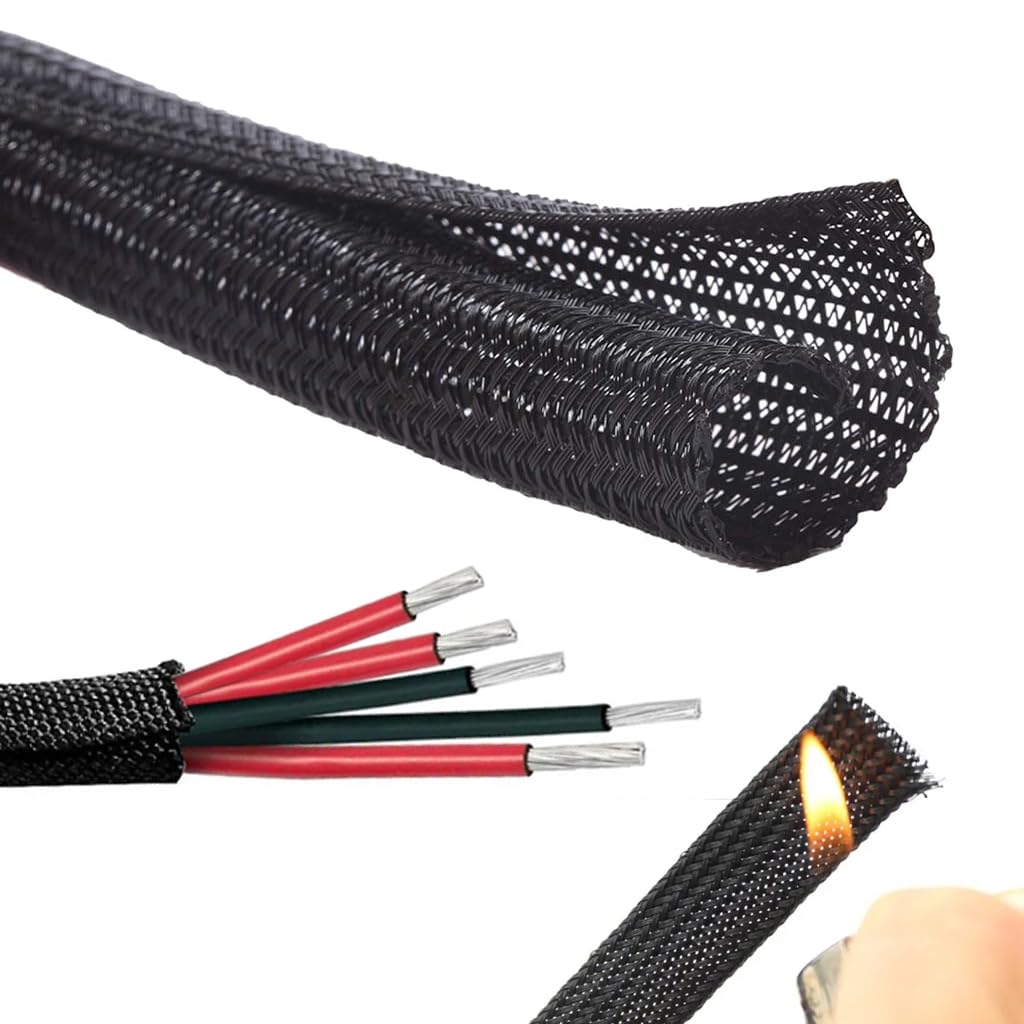Supvox® 6.6ft Cable Organizer Sleeve Self-Closing Cable Protector Sleeve Cuttable Cable Organizer Wrap Wear Resistant Heat Resistant Polyester Cable Protector Sleeve Cable Organizer Supvox® 6.6ft Cable Organizer Sleeve Self-Closing Cable Protector Sleeve Cuttable Cable Organizer Wrap Wear Resistant Heat Resistant Polyester Cable Protector Sleeve Cable Organizer